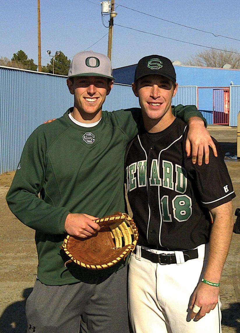 Courtesy photo/Rhonda Nelson 
The Nelsons pose for a photo after the games in Midland, Texas, last season. Jorden was still a senior in high school.