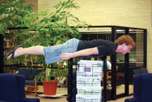 Saints jump on planking
