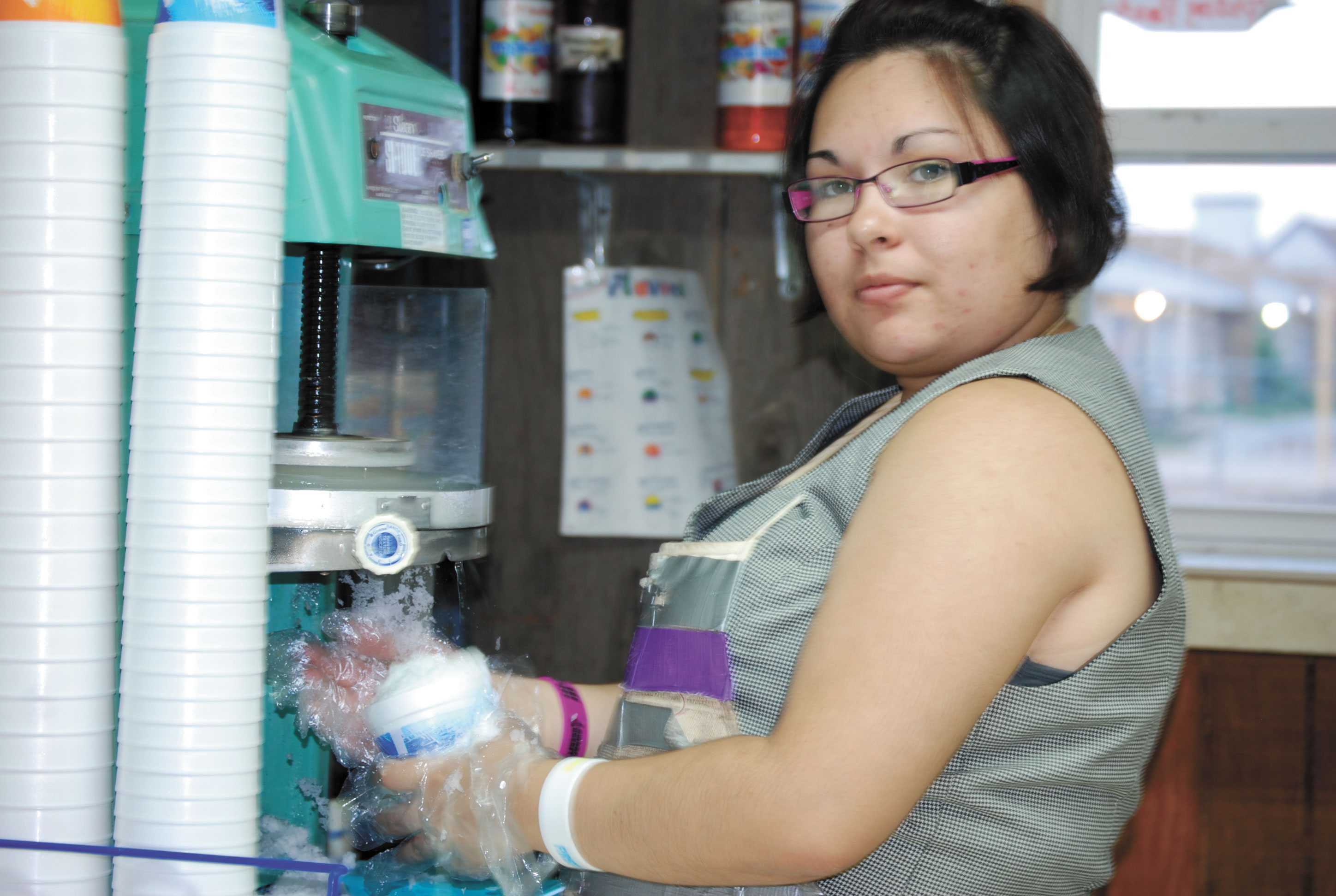 Snow cone artist recalls summer