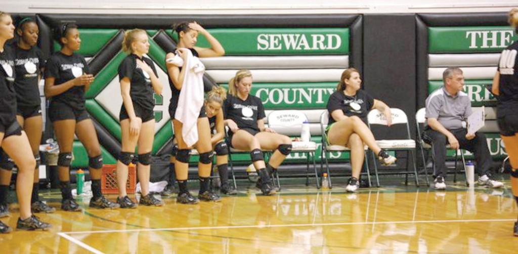 Talk about a heated practice... Lady Saints endure hot times in Green House