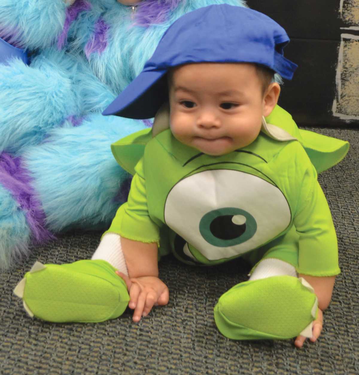 Crusader photo/Jose Medrano

The Gomez brothers of 4 years and of 9 months dressed up as Sully and Mike from Monster Inc won the Crusader’s contest by having the most votes on Facebook.
