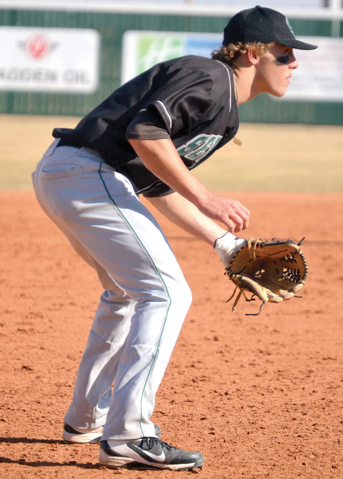 Crusader photo/Jose Medrano
Johnny Griffith keeps his eyes on the ball during a match against McCook.