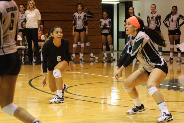 Lady Saints volleyball team ramps into victory over Butler