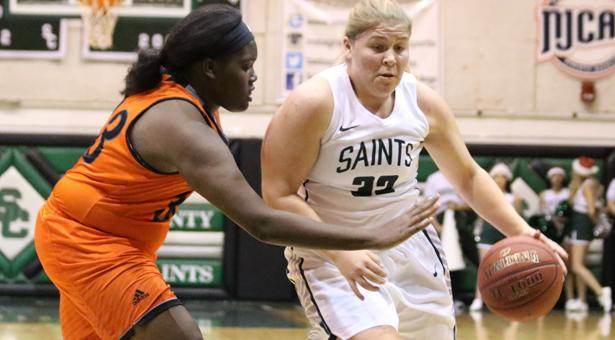 Lady Saints set 3-point record