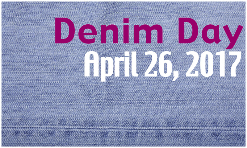 Denim Day debuts in April