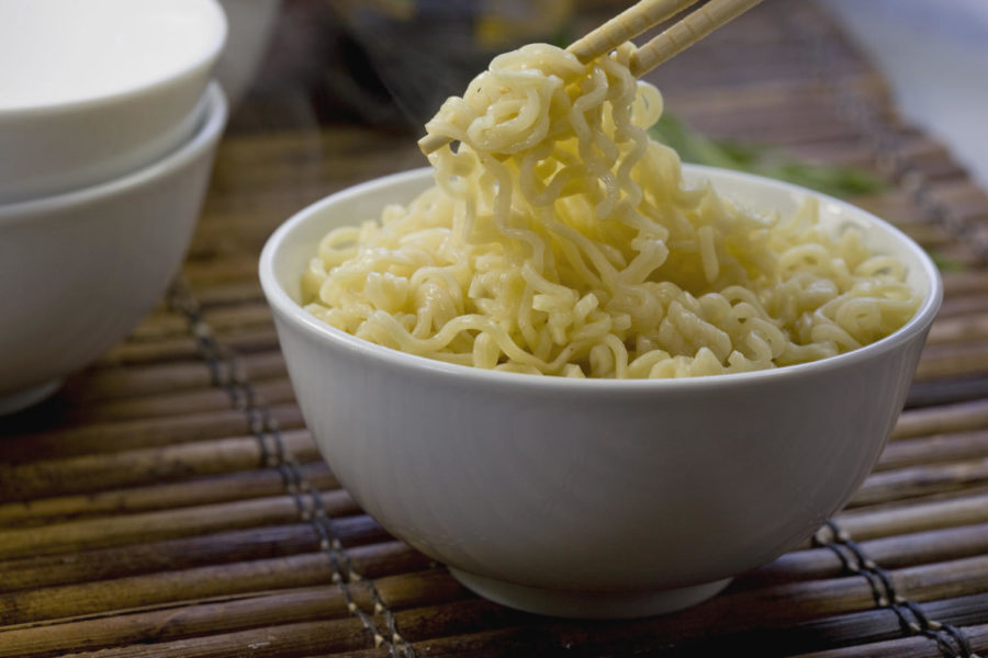 You can do a lot with a bowl of ramen noodles.
