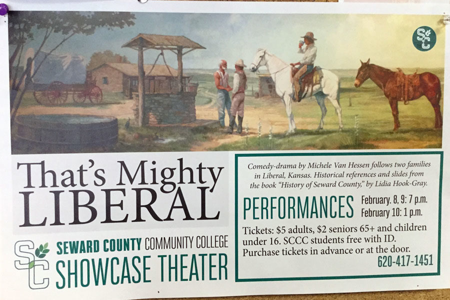 Thats Mighty Liberal is a play written by SCCC theatre instructor, Michele Van Hessen and CJ Barton Carmichael.
