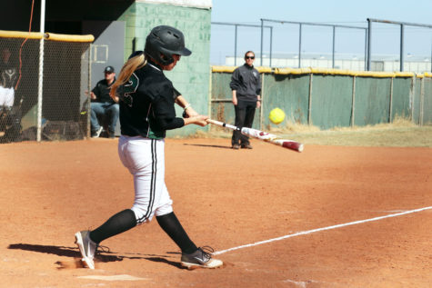 Softball splits double-header against Clarendon