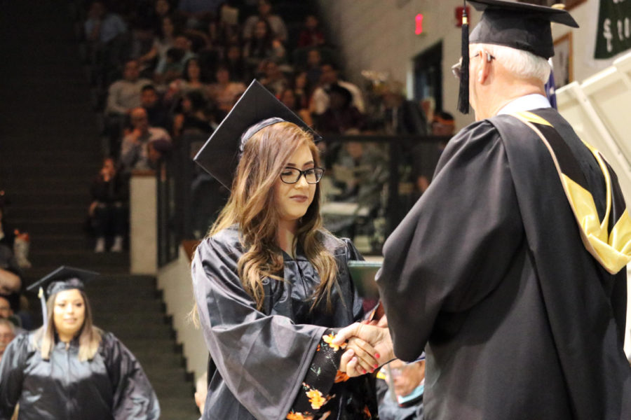 Many students graduated with associates or certificates, and some even will graduate with their associates and will receive their high school diploma.