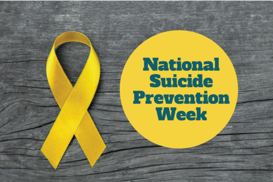 SCCC raises awareness for Suicide Awareness Month