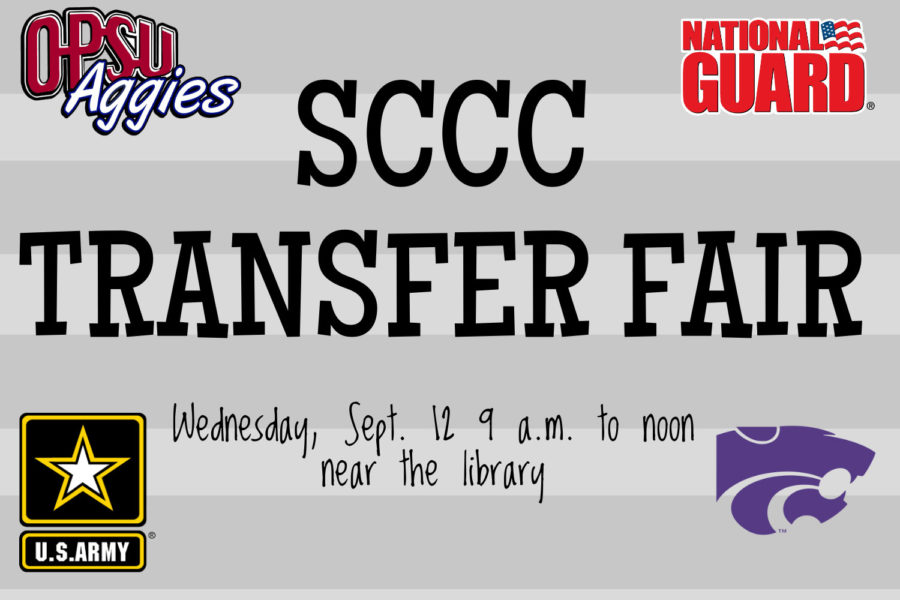 There will be many four-year colleges, along with the Army and National Guard at the Transfer Fair.
