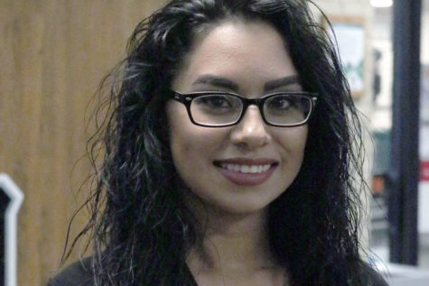 Valles is a veteran of the National Guard and is the only student in the National Security Studies program.