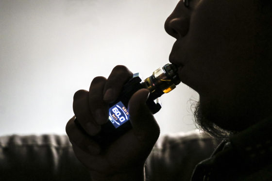 Vaping is big trend among college students