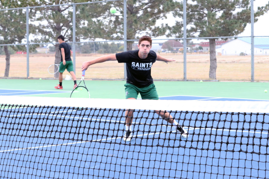 Sophomore Nicolas Rousset is competing in the ITA Oracle Fall Champions in Surprise, Arizona from Nov. 7-11.