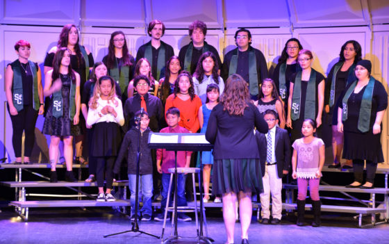 Band, Choir perform at Christmas concert