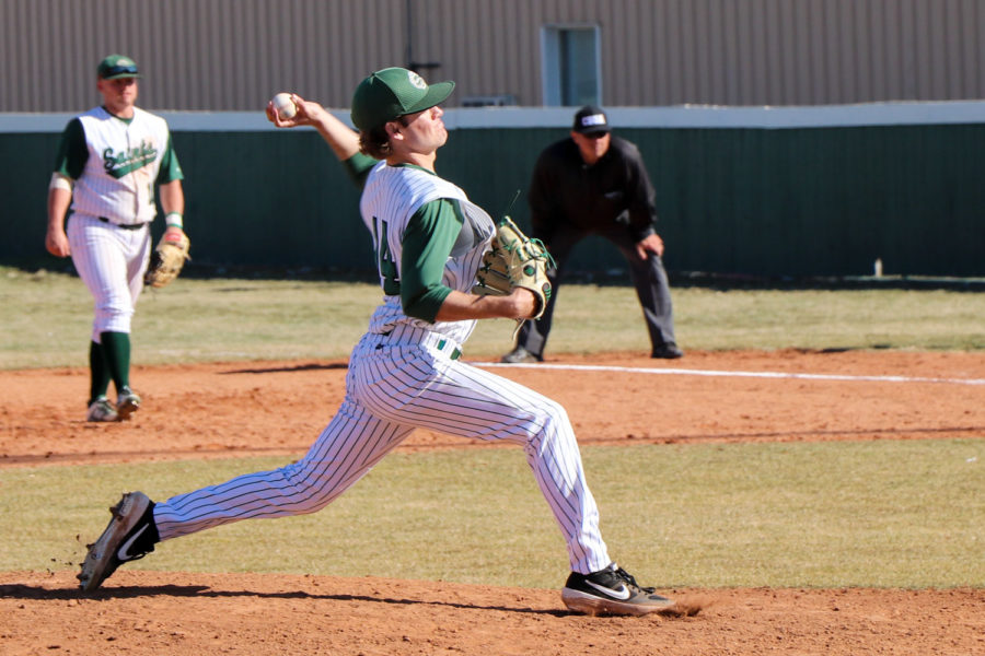 The Seward Saints played against Clarendon Community College on March 5, taking a 14-10 loss. The Saints are now 7-7  overall. 