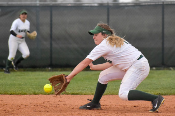Lady Saints win a doubleheader to Independence