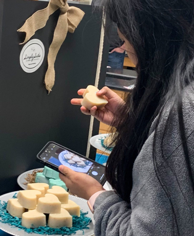 The soaps were presented April 25 to the public. Each project was evaluated and judged without any of the students in the room. One of the requirements was that the soaps had to be packaged like soaps for sale in the store.