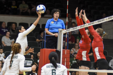 Lady Saints sweep two games under their belt in Council Bluffs Iowa