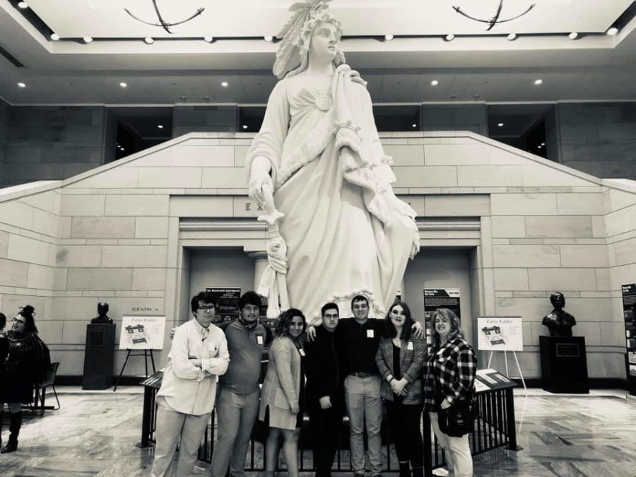 The Crusader News staff took a tour of the Capitol building in Washington D.C. During their tour, they got to see a live meeting of the senate court. 