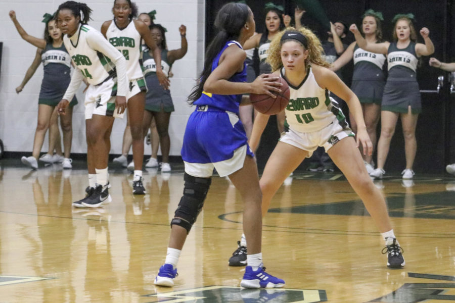 On Nov. 2, the Lady Saints played against Frank Phillip College. The Saints beat them 80-68 during the Pizza Hut Classic. This puts them at 2-0 early in the season. 