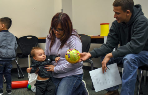 Curiosity in an infant is one indication of healthy mental development.