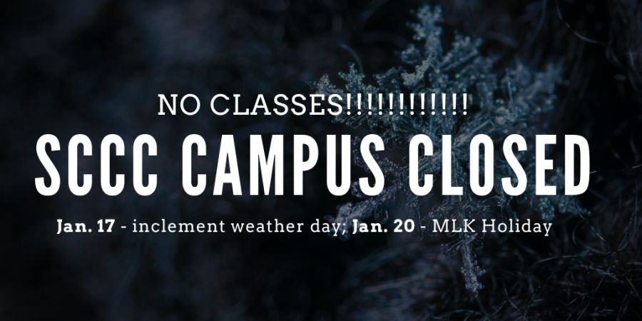 No classes due to weather, holiday