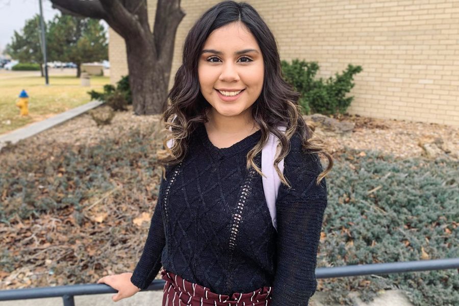 Juliet Nava is a freshman from Liberal and majoring in Biology. She hopes to be a dentist one day.
