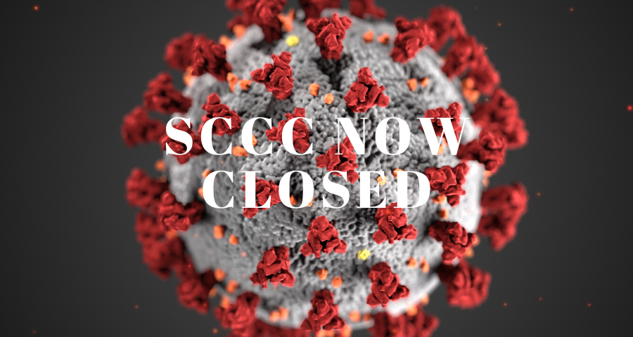 SCCC will be closed from now on, following Gov. Kelly's executive stay at home order beginning March 30. 