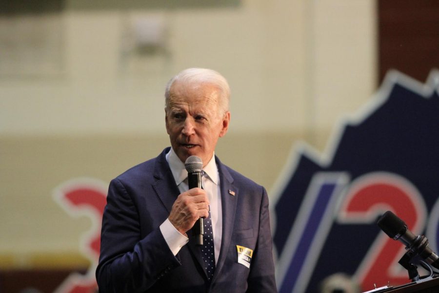 Joe Biden is the Democratic candidate for President. His running mate is Kamala Harris. 