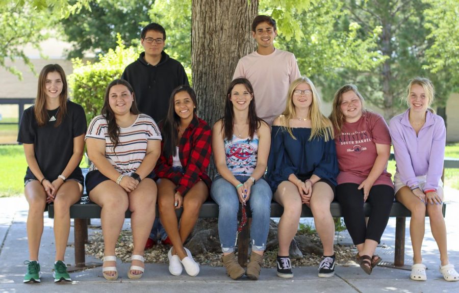 Crusader News earned sixth place in the national Best of Show contest over the weekend. The fall Crusader 2021 staff members are Brook Katen, Daniela Arellano, Victoria Martins, Ruby Thornton, Megan Berg,  Kylie Regier, Reece, William Swanson and Mauricio Gonzalez. Not pictured: Saskia Vogelzang, Mary Ramirez, Gracie Gillespie and Brianna Rich.