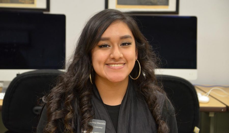 Melissa Gonzalez is from Hugoton Kansas. Her major is cosmetology, and she is a freshman this year.