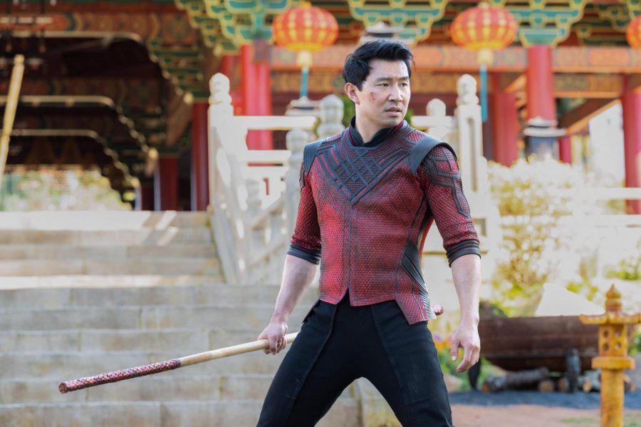This image is a still from one of Shang-Chi's many fight scene.