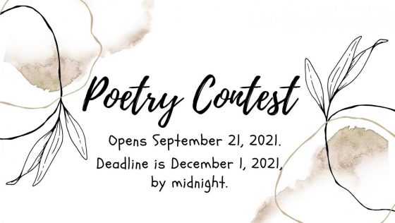 Poetry contest open for entries