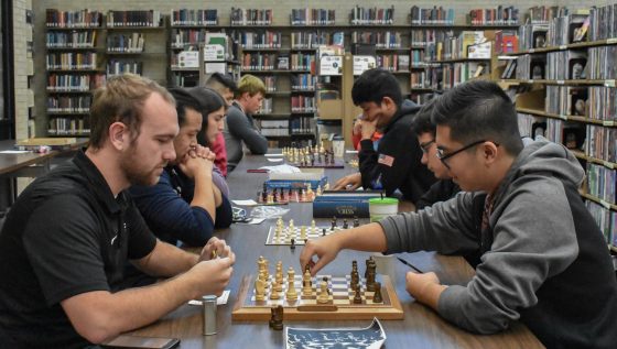 Photo Essay: A tournament in the library