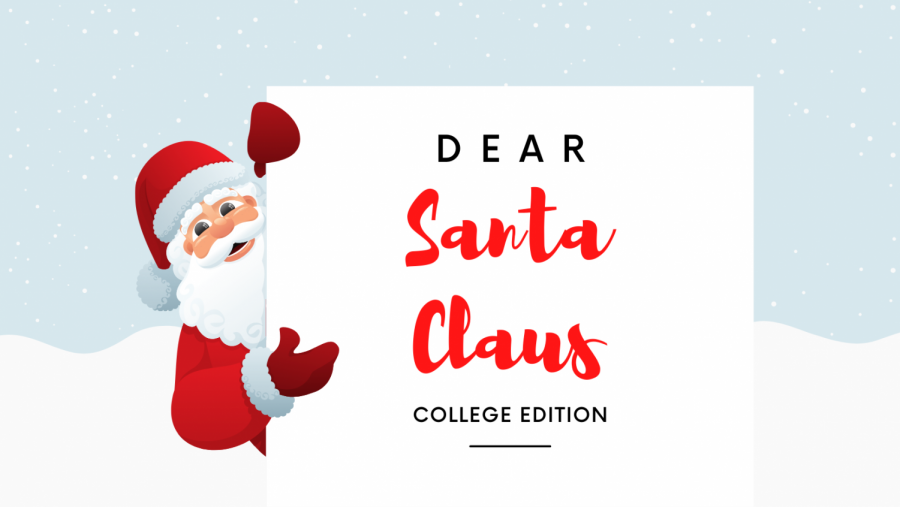 No one is ever too old to write a letter to Santa. Whats your Christmas wish?