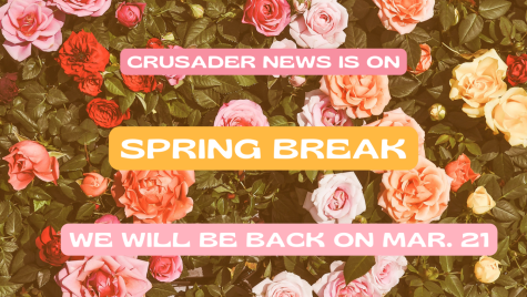 Spring Break, be back March 21