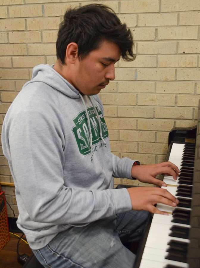 Alonzo Mendoza is currently learning piano as a hobby. Mendoza can also fix vehicles from the engine bay to the auto body.