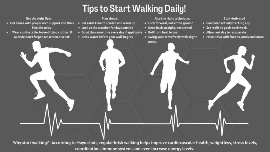 Tips to start walking everyday