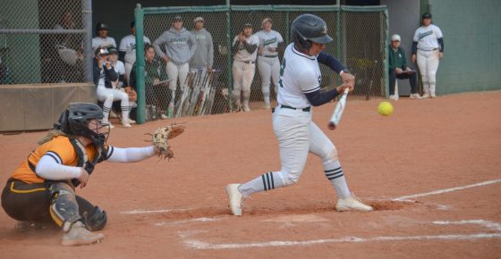 Lady Saints splits games with Broncbusters