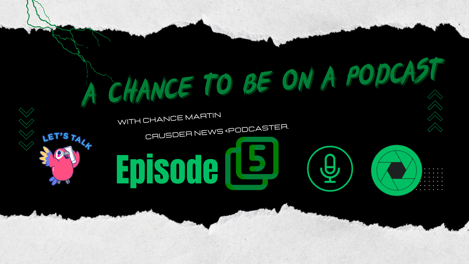 A Chance To Be On A Podcast: Episode 5