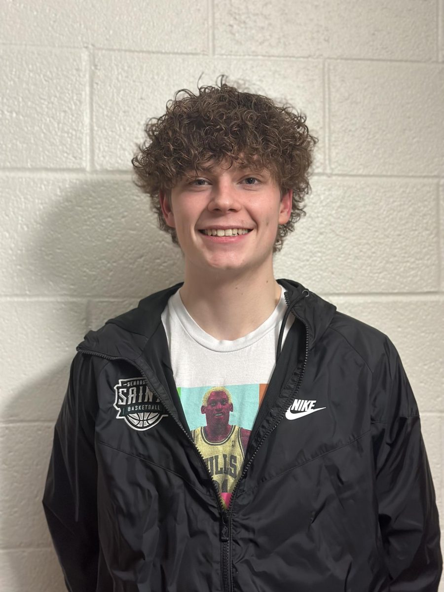 Ryle Riddlesperger is a full-time student and Saints basketball player. He also enjoys playing video games such as Fortnite or LEGO Fortnite in his free time when he isn’t at practice.