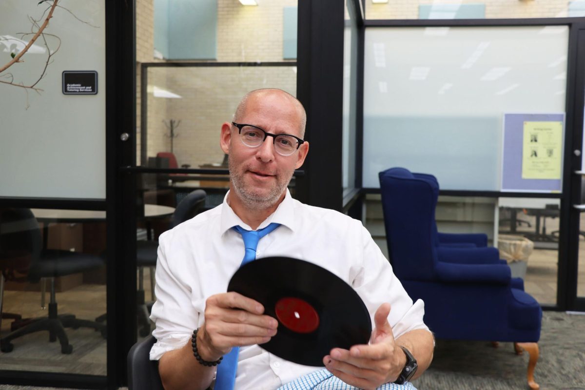 When he is not working, Pete sells books and records on eBay. On special occasions he gives out books and records to people he knows. 