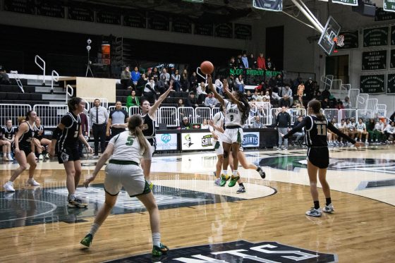 Lady Saints dominate Northeastern Junior College with a 82-64 victory