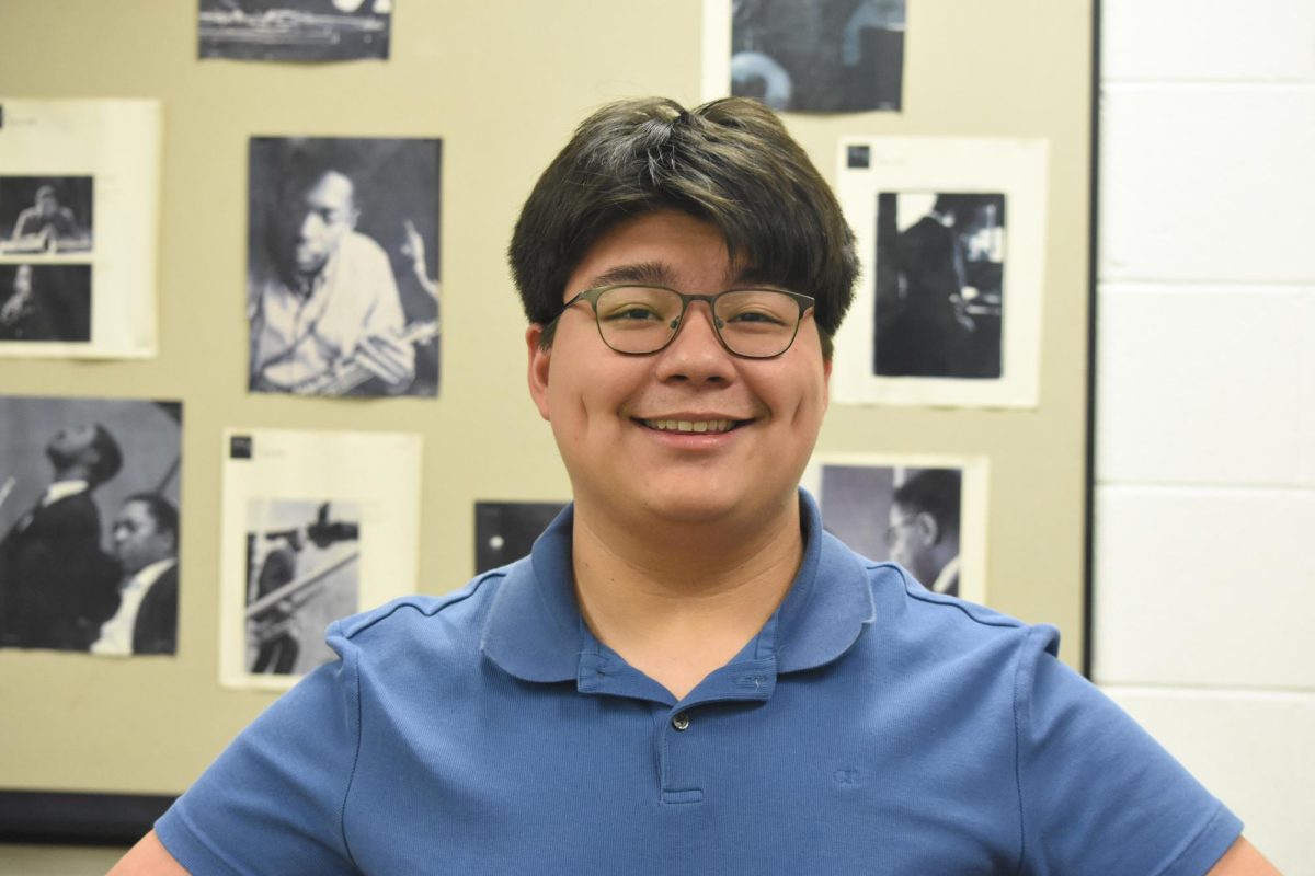 Adam Johnston is a member of the Seward County Community College choir as a tenor.  Johnston would like to work with music or film in his future.