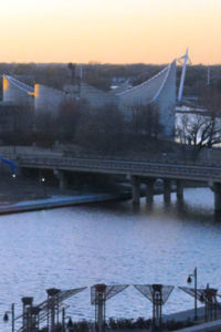 In Wichita, KS there are many places to go visit like Arkansas River.