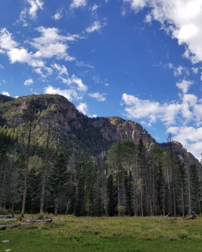 This Mountain is Truchas Peak located in Pecos Wilderness near Mora, New Mexico.