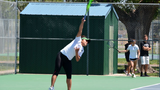 Patricia Panta from Piura, Peru and started playing tennis at the age of nine. She was trained by her father. Panta enjoys playing tennis because “it comes from family my father is professional in tennis at Peru and I have a brother and a younger sister that plays tennis too.”