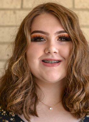Sophomore English Major, Cheyenne Miller, earned first runner up for Journalist of the year.