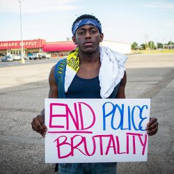 The Black Lives Matter March began at the Southgate Mall parking lot and ended at Light Park during the summer of 2020 following the protests around the world.